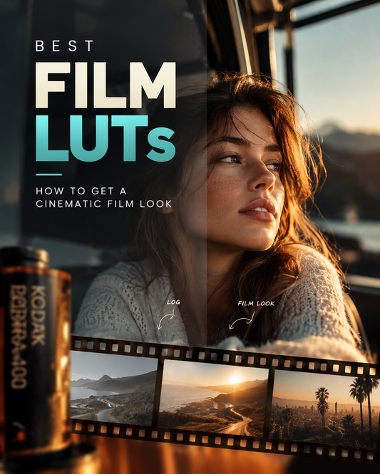 Best film LUTs for cinematic color grading and film-inspired video looks