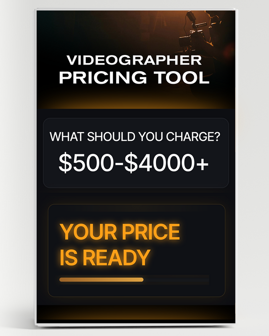 Videographer Pricing Tool