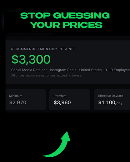 Video Retainer Calculator